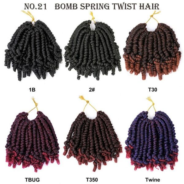 BOMB spring twist hair all